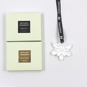 scented clay hanger +5ml fragrance oil in gift box