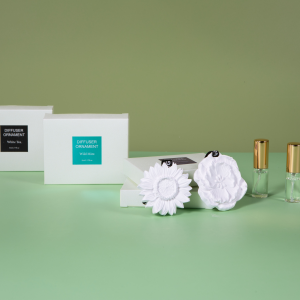 scented clay hanger +5ml fragrance oil in gift box