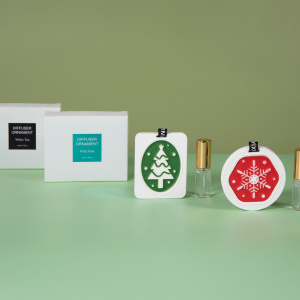 scented clay hanger +5ml fragrance oil in gift box